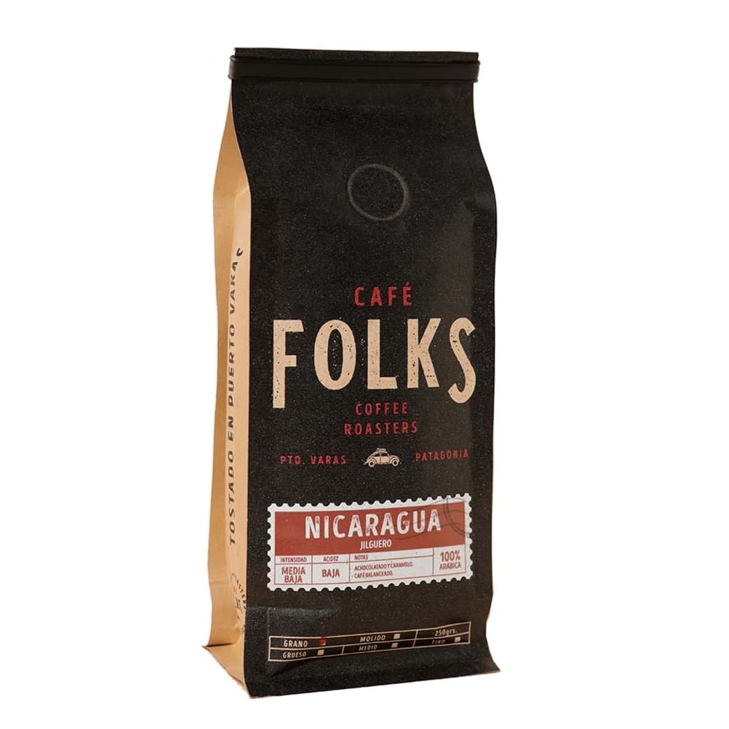 Café Folks Molido Nicaragua 100% Arábica 250 grs_1