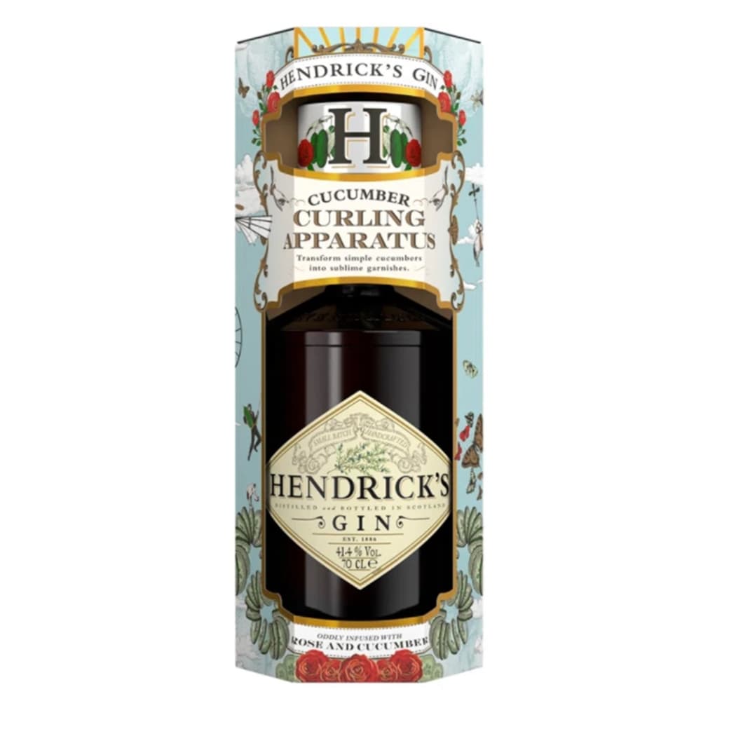 Gin Hendricks 700cc 41,4º alc. + Cortadora Pepino_1