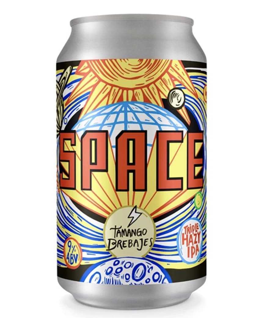Cerveza Tamango Space Triple Hazy IPA 355cc 9º alc._1