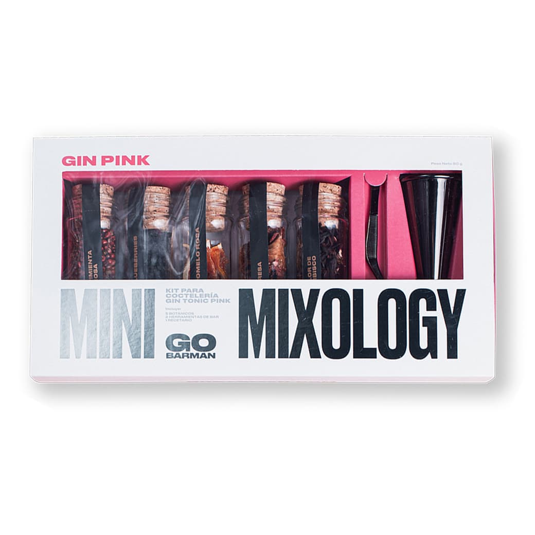 MINI MIXOLOGY KIT GO BARMAN N°2: Para Gin Tonic Pink_1