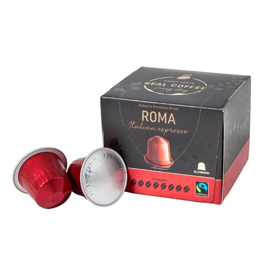 Cápsulas Café Real Coffee Roma Nespresso® Compatible (10 Cápsulas)_1