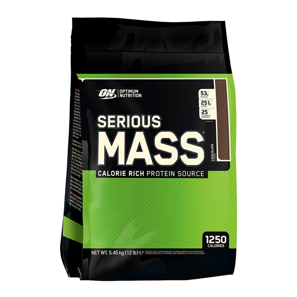 Gainer Optimum Nutrition Serious Mass Chocolate 12 Lb  _1