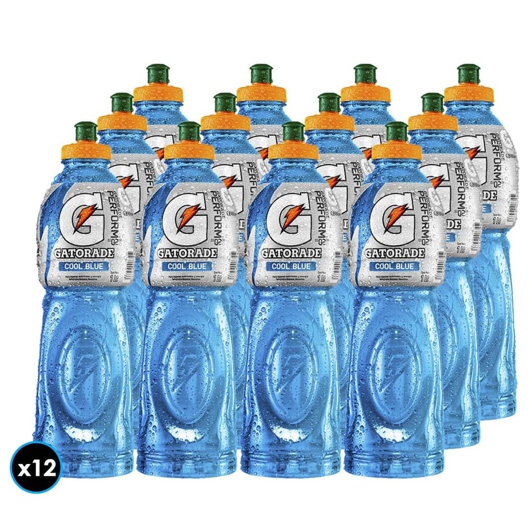 Legacy 12x Bebida Isotónica Gatorade Cool Blue 1 Litro_1