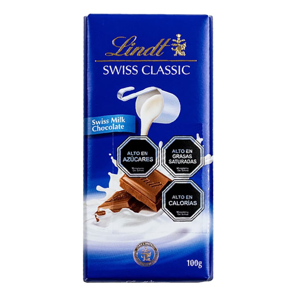 Chocolate Lindt Tableta Swiss Classic Leche 100 grs._1
