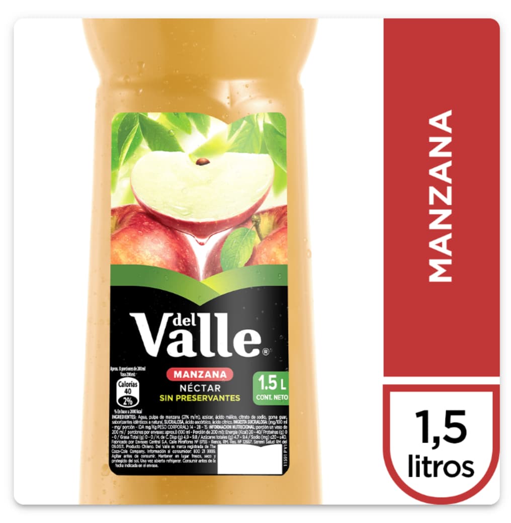 II Néctar Del Valle Manzana 1,5 Lt._1