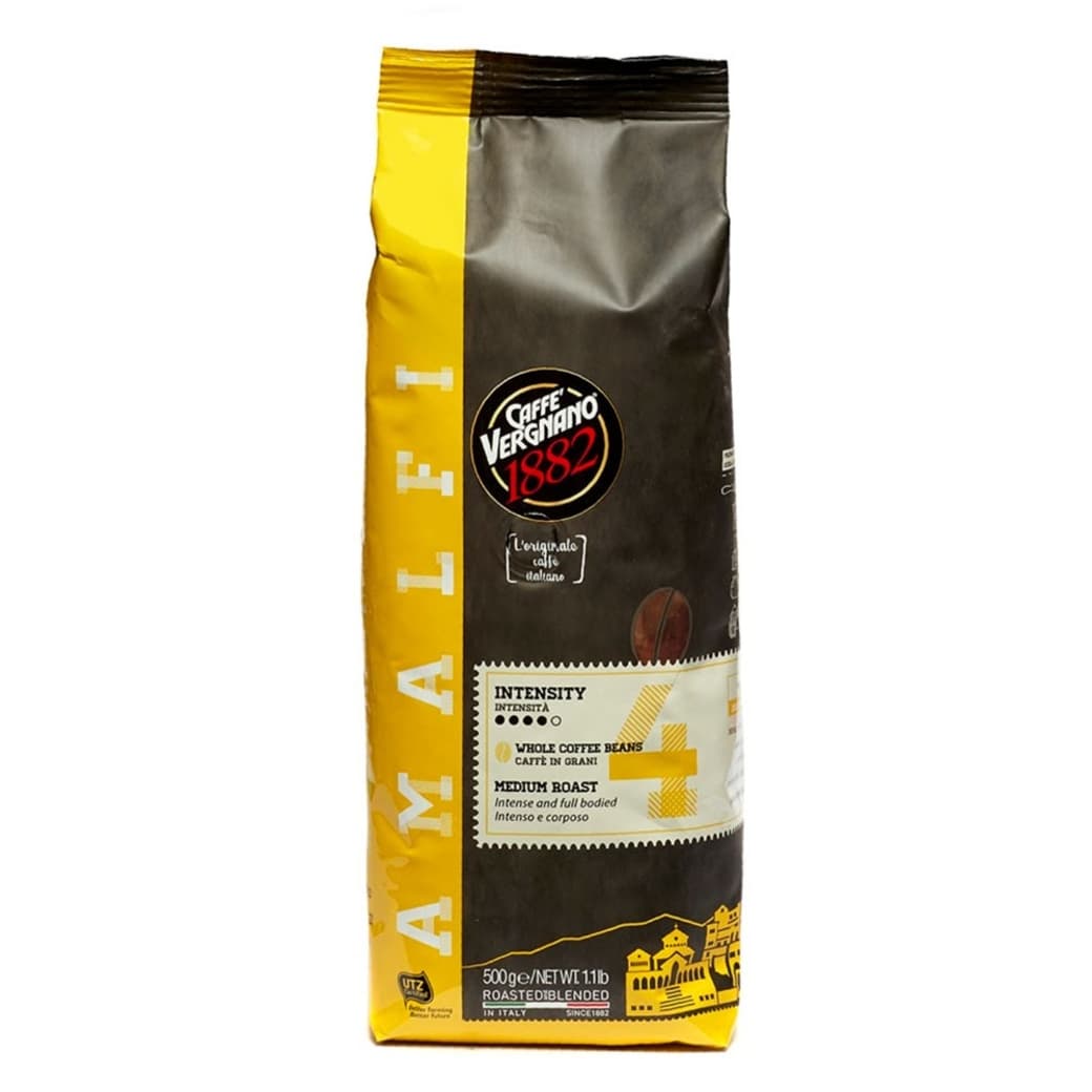 Café Italiano Vergnano Amalfi Grano 500 grs._1