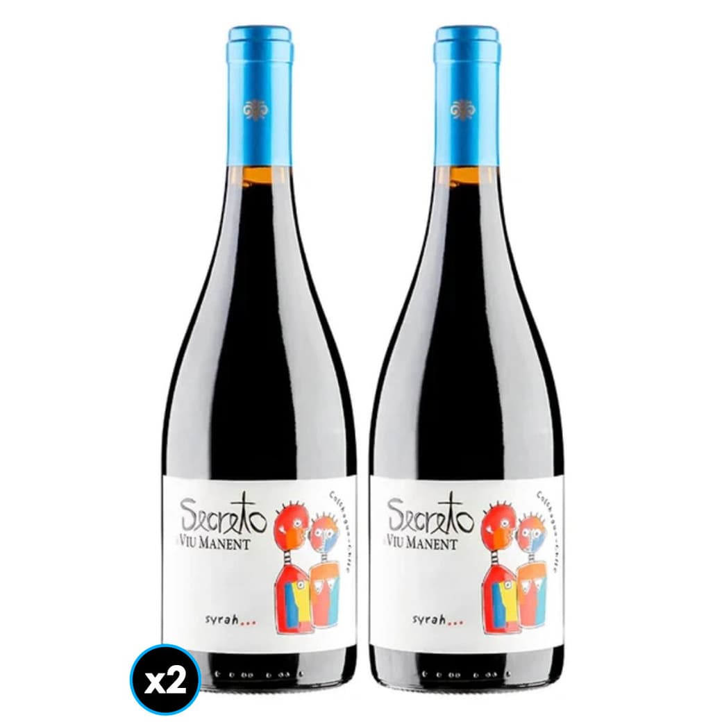2X Vino Viu Manent Gran Reserva Secreto Syrah 750cc_1