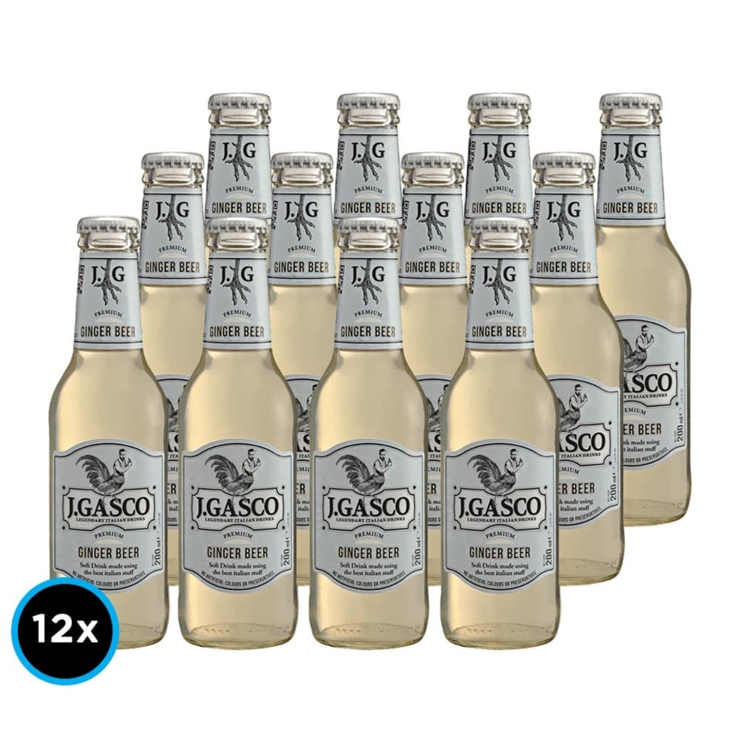 12x Bebida Premium Gasco Ginger Beer 200cc_1