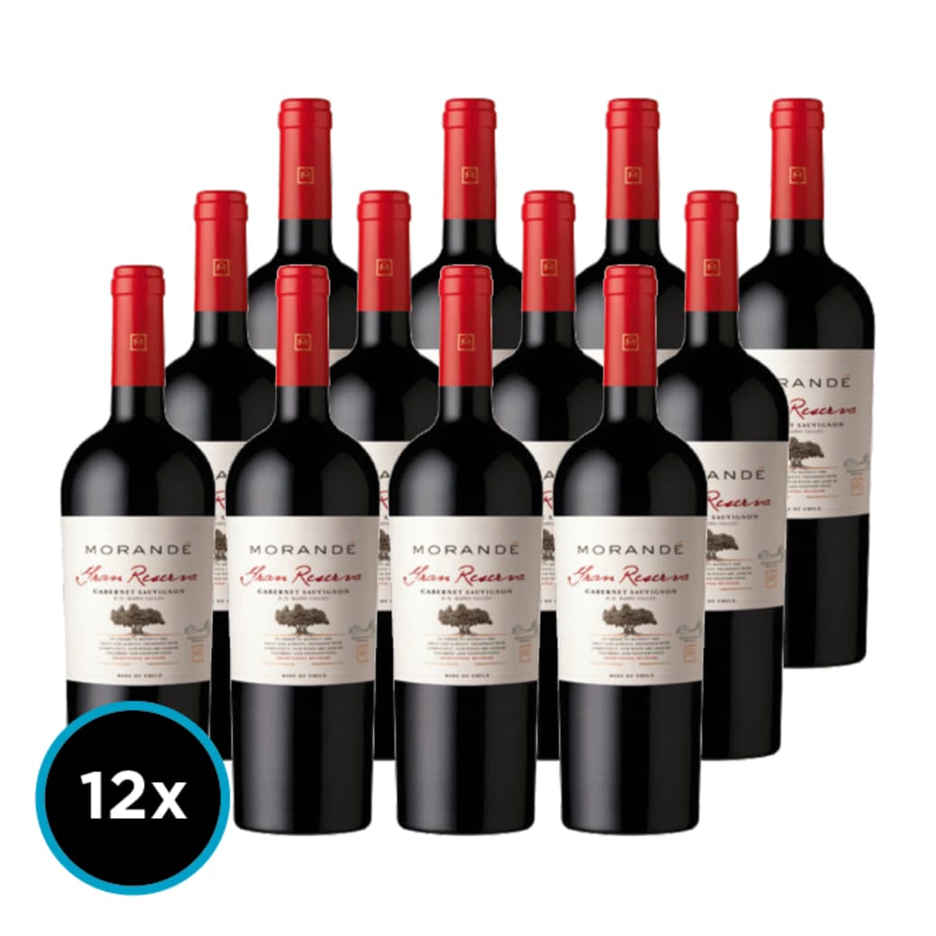 CAJA MORANDE GR CABERNET: 12x Vino Morande Gran Reserva Cabernet Sauvignon 750cc_1