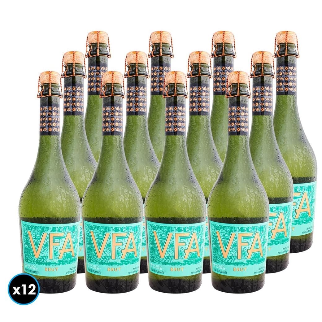 CAJA ESPUMANTE FRANCISCO DE AGUIRRE: 12x Espumante Francisco de Aguirre Brut 750cc_1