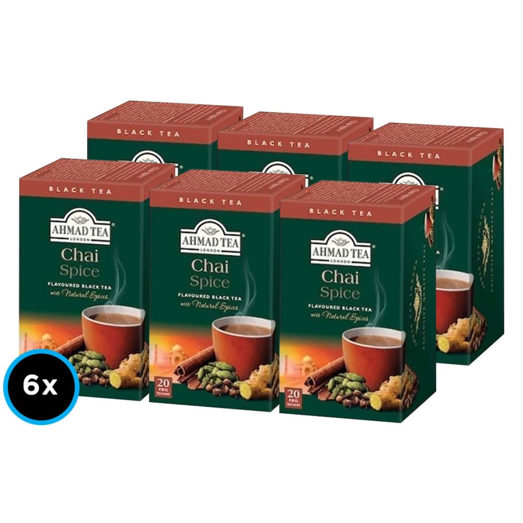 6x Té Chai Ahmad 20 unidades_1