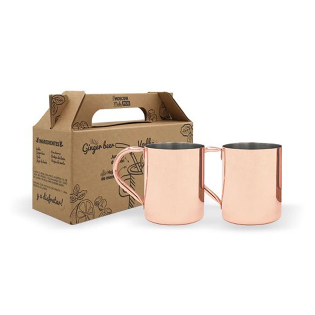 Pack Dos Mug Moscow Mule 400cc_1