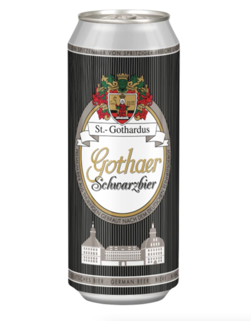 Cerveza Gothaer Schwarzbier Lata 500cc 4,9º alc._1