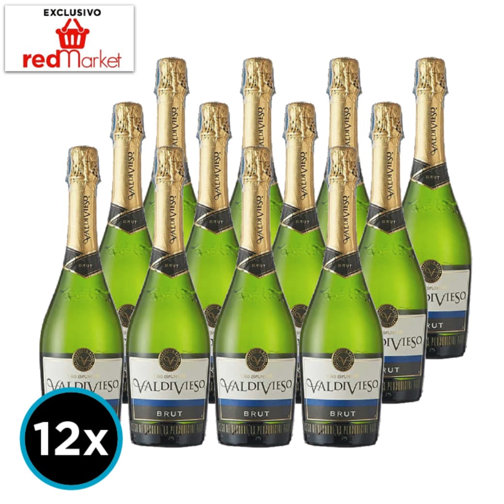 [RED MARKET] 12x Espumante Valdivieso Brut 750cc_1
