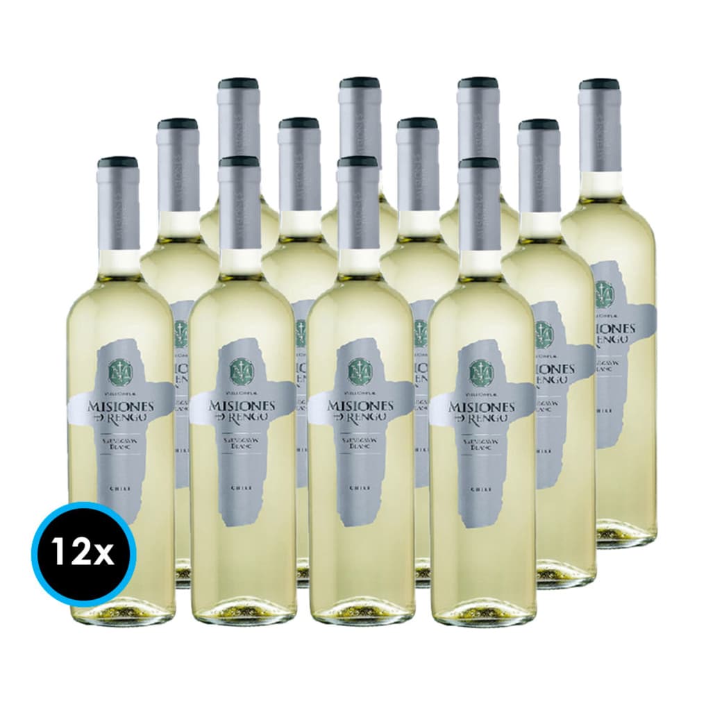 CAJA MISIONES DE RENGO (Sauvignon Blanc): 12x Vino Misiones de Rengo Savignon Blanc 750cc_1