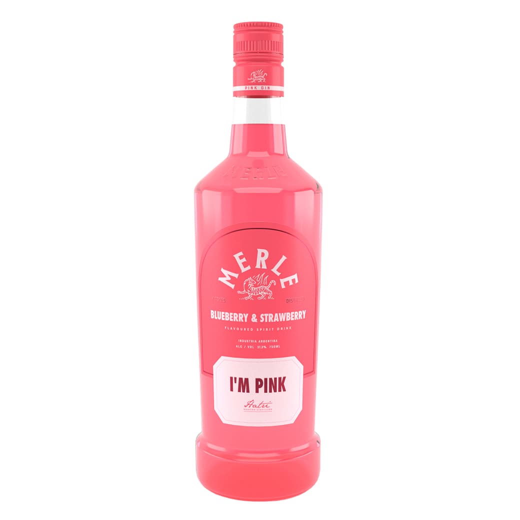Gin Merle Pink 750cc 40°alc._1