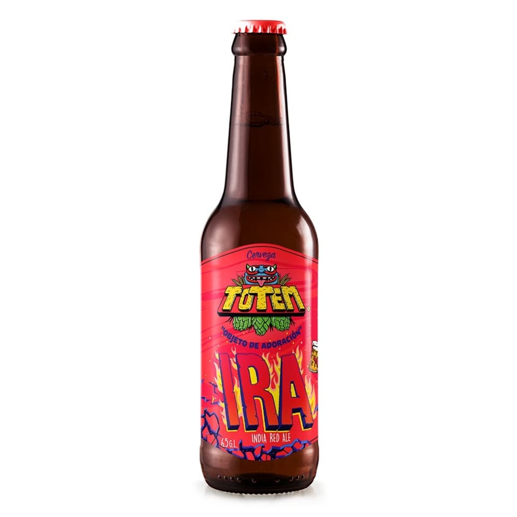 Cerveza Totem IRA (Indian Red Ale) Botella 330cc_1