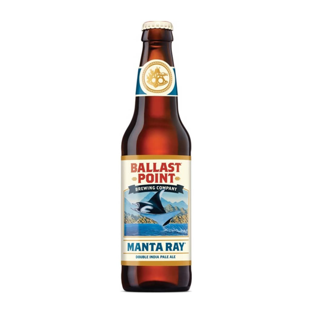 Cerveza Ballast Point Manta Ray Double IPA en Botella 355cc 8,5º alc._1