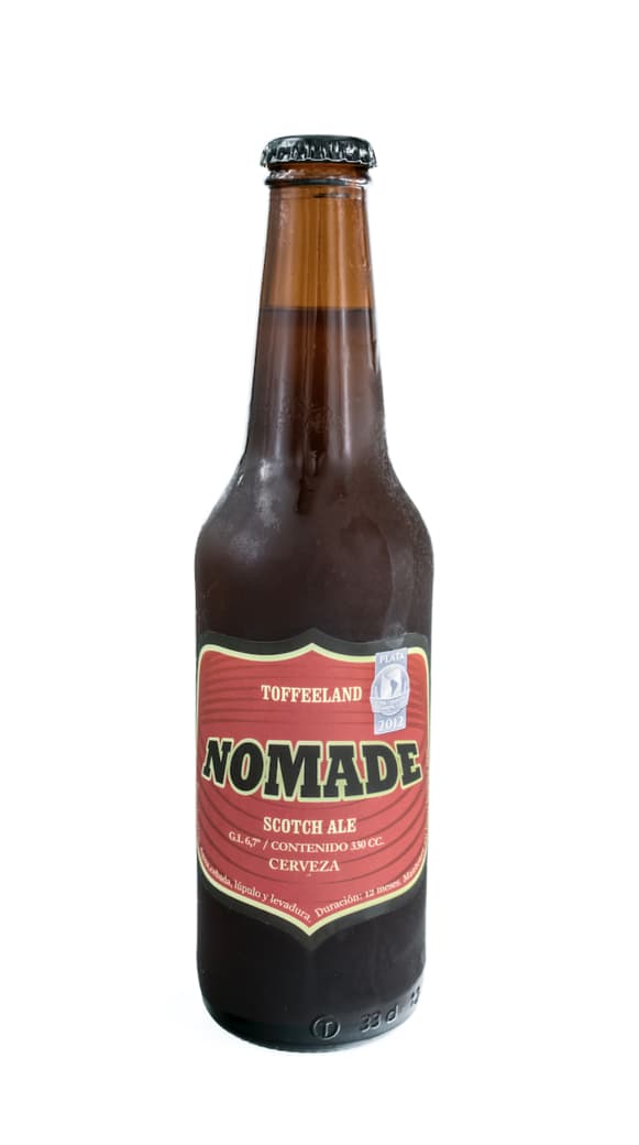 Cerveza Nomade Scotch Ale en Botella 330cc 6,7º alc._1