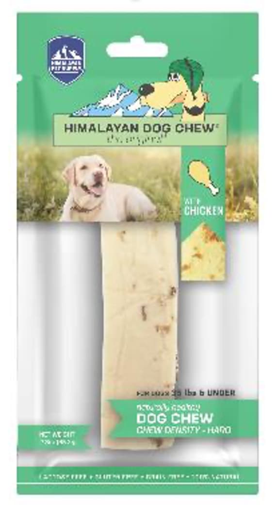 Snack Para Perros 100% Natural Himalayan Dog Chew Original Bone M (Pollo) 65 grs._1