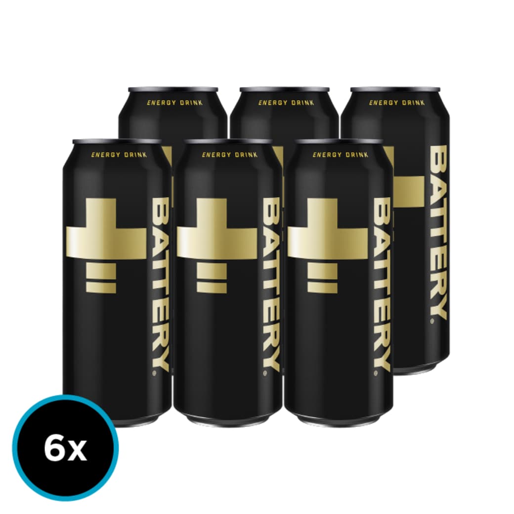 6x Bebida Energética Battery Latas 500cc_1