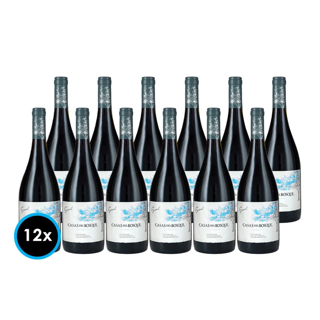 CAJA CASAS DEL BOSQUE GR (Syrah): 12x Vino Casas del Bosque Gran Reserva Syrah 750cc_1
