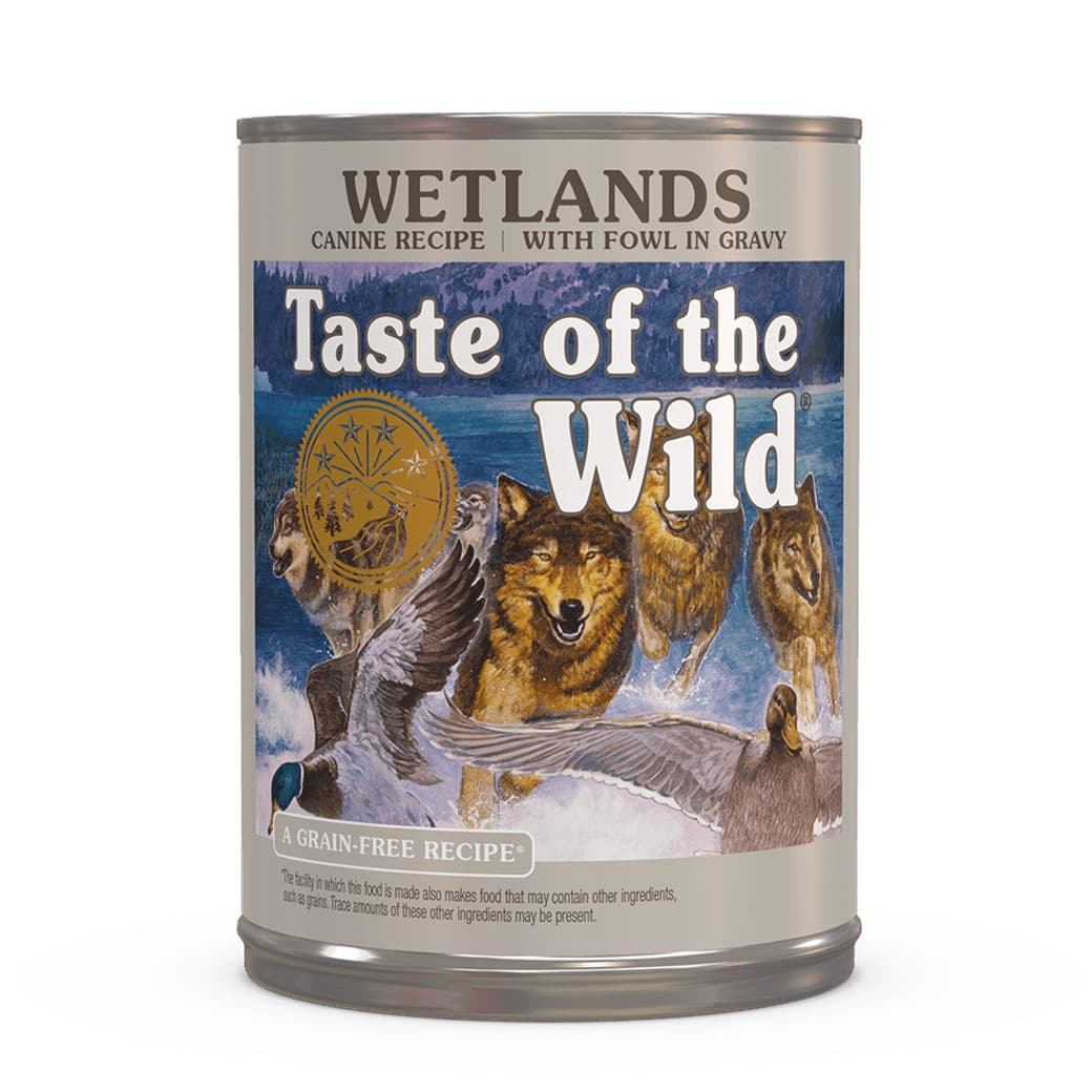 Comida de Perro Taste Of The Wild Wetland Duck (Pato) Lata 390 grs._1