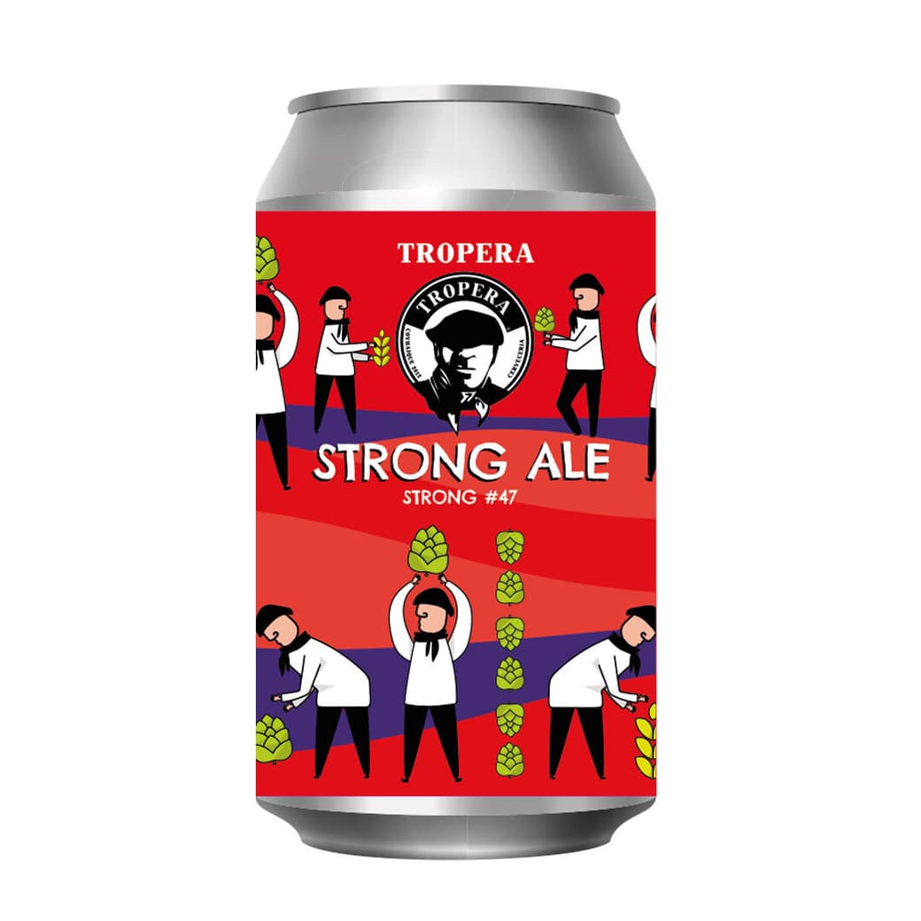 Cerveza Tropera Strong #47 en Lata 355cc_1
