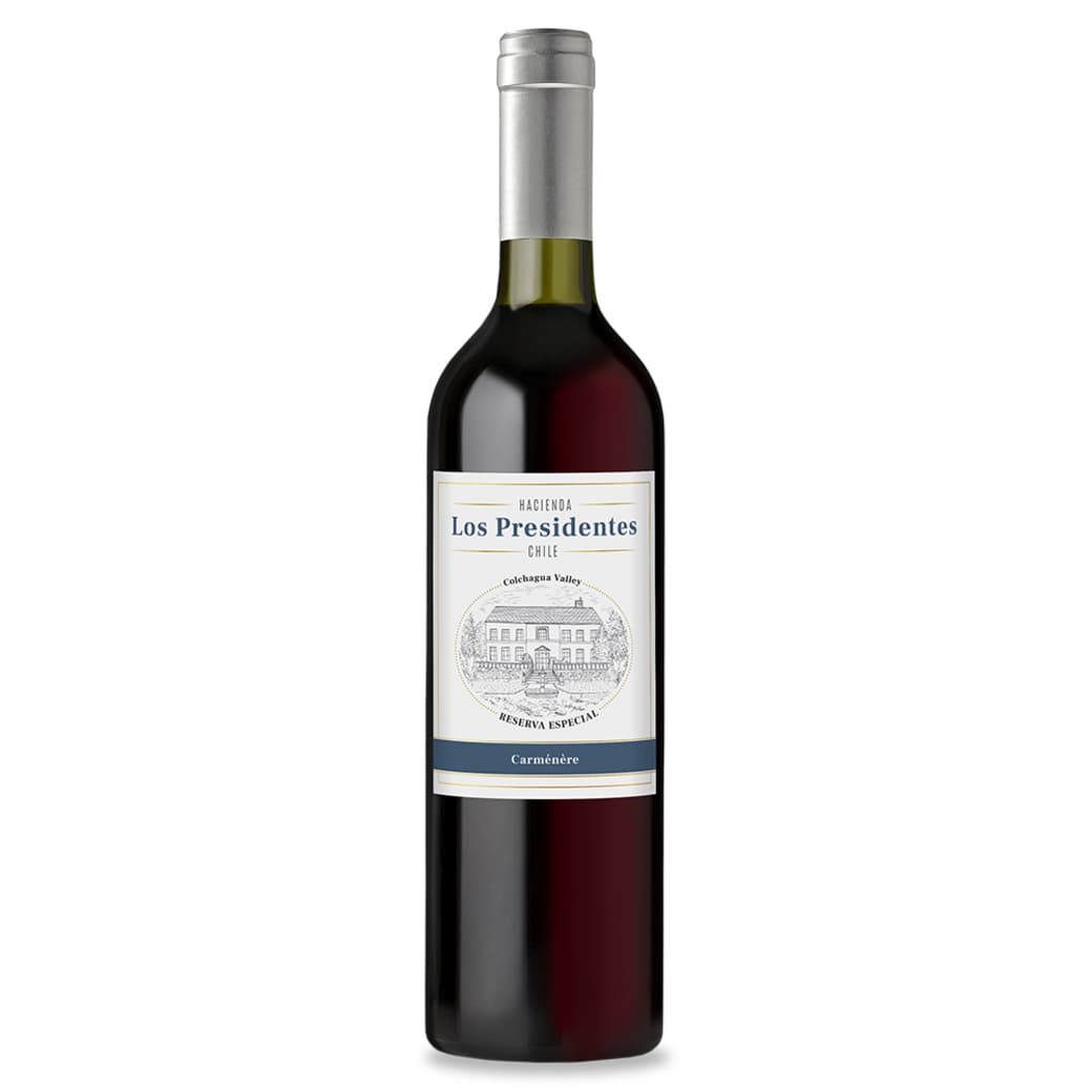 Vino Hacienda Los Presidentes Reserva Especial Carmenere 750cc_1