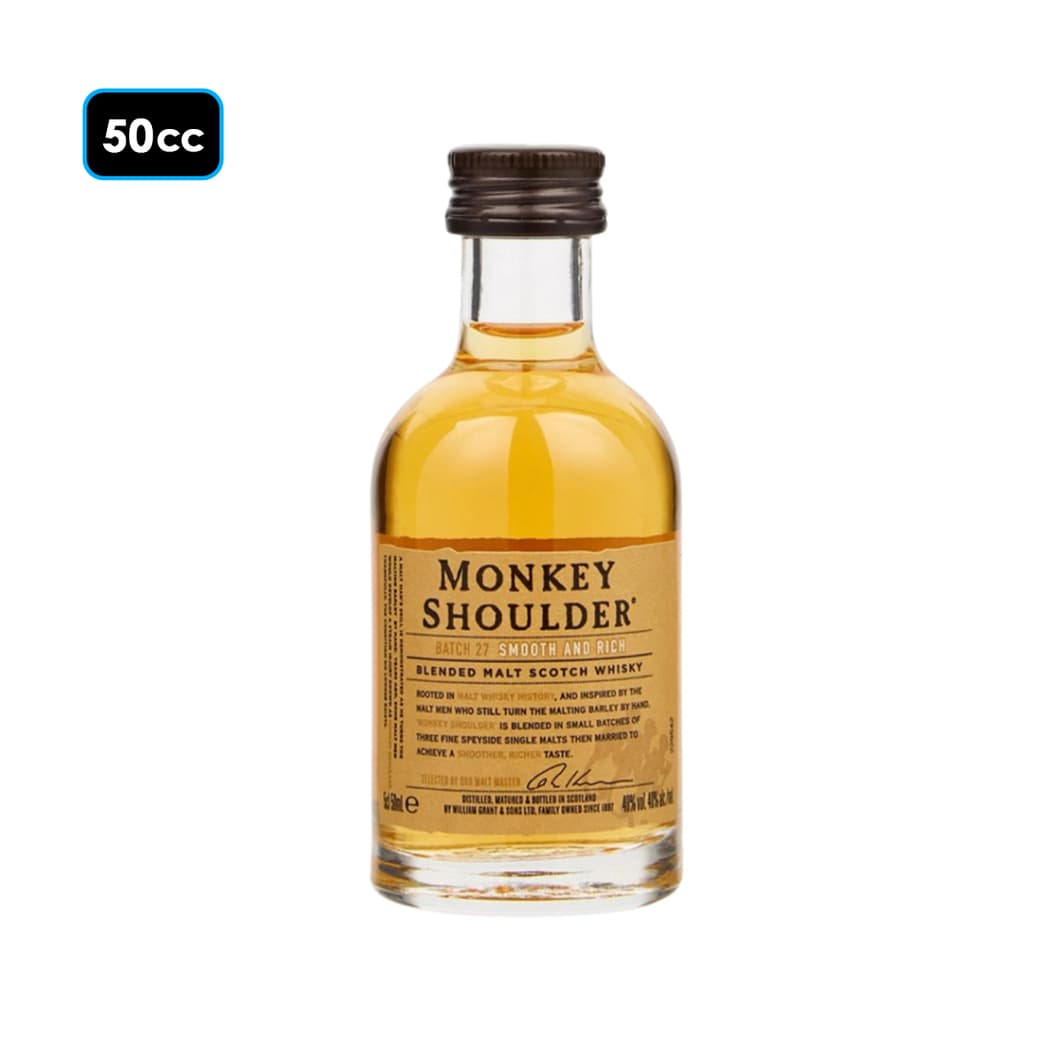 Whisky Monkey Shoulder 50cc Miniatura_1