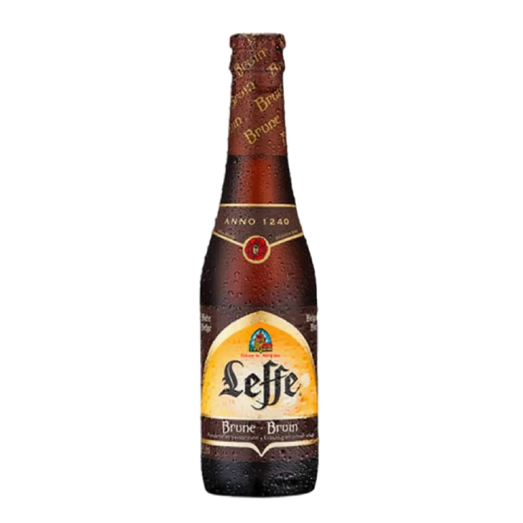 Cerveza Leffe Brune en Botella 330cc_1