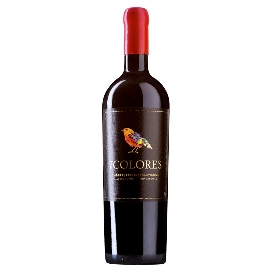 Vino 7 Colores Icono Alzado Cabernet Sauvignon 750cc_1