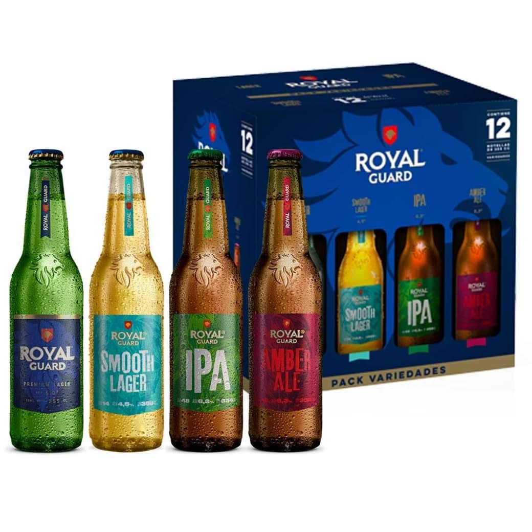KIT ROYAL CAJA MIXTA: 12x Cervezas Mixtas Royal Guard_1