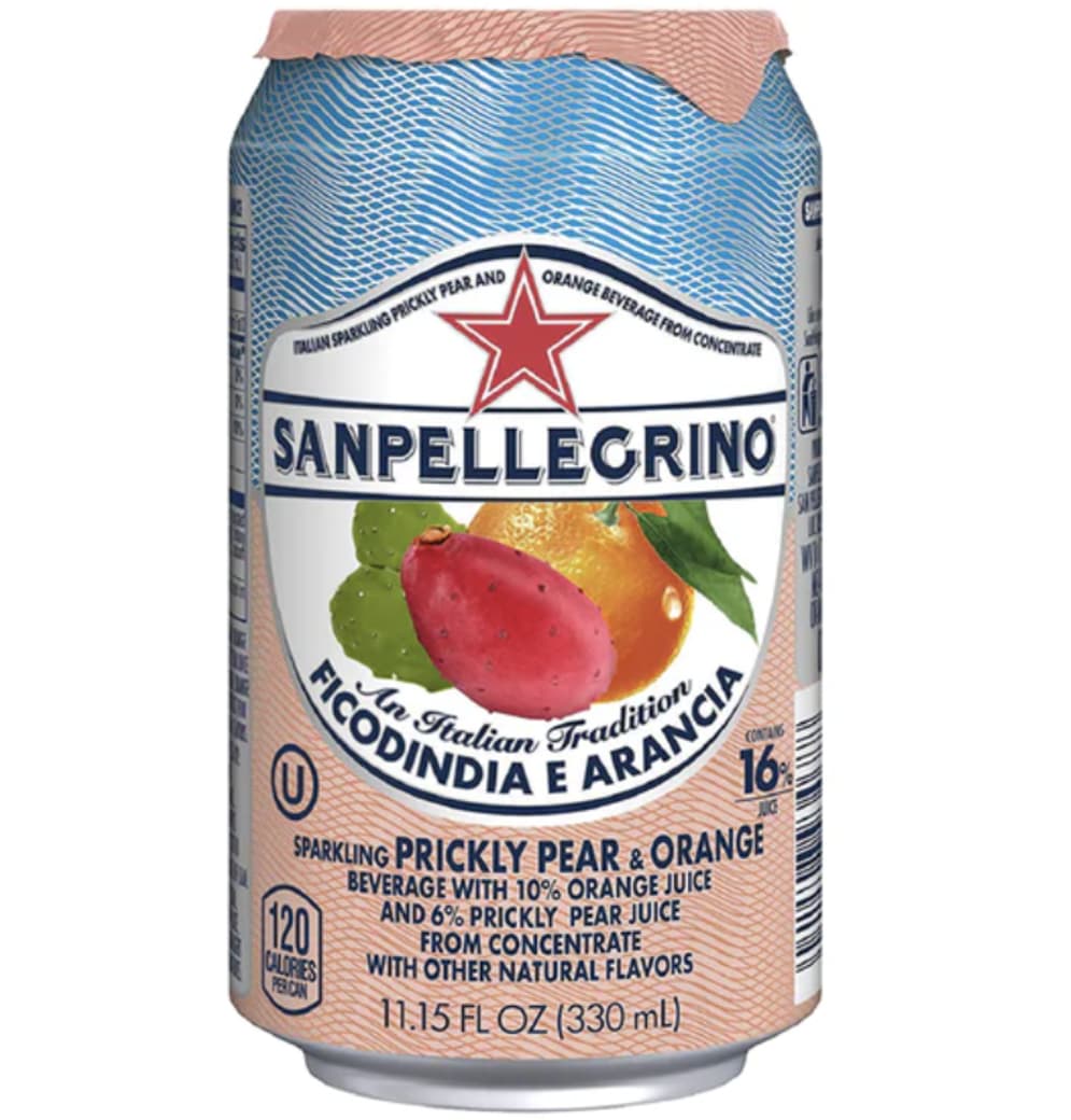 Agua San Pellegrino Ficodindia &amp; Arancia 330cc_1