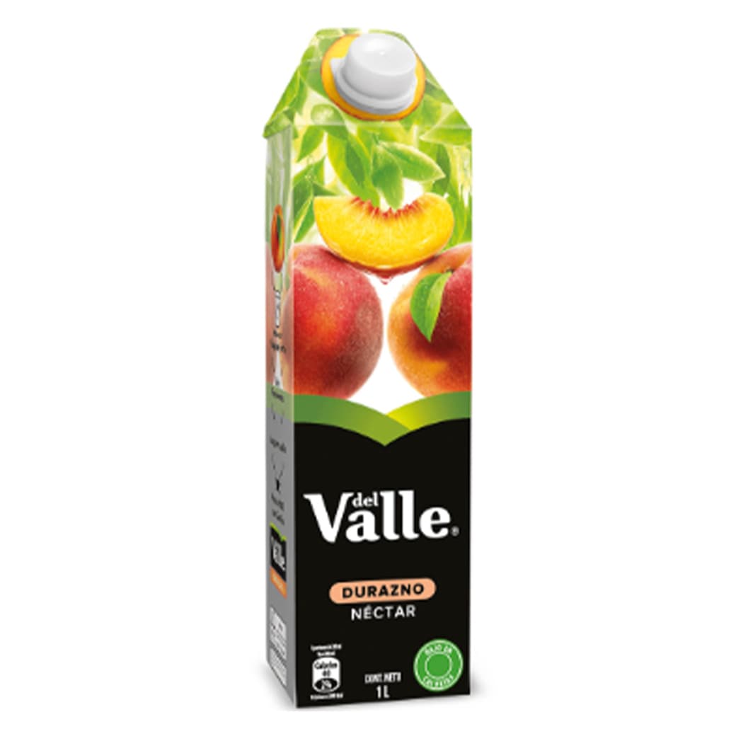 Jugo Néctar Del Valle Durazno Tetra 1 Lt._1