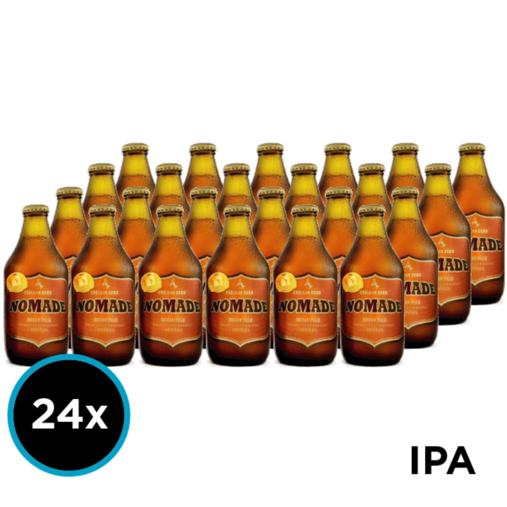 24x Cervezas Nomade Indian Pale Ale (IPA) en Botella 330cc 5,9ºalc._1