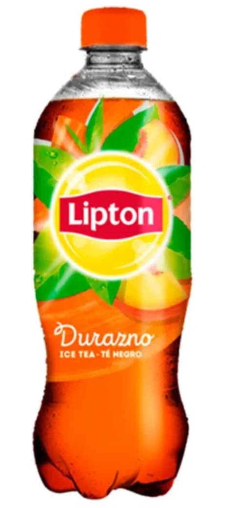 Té Helado Lipton Negro Durazno 600cc _1