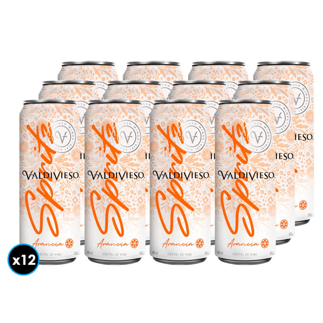 12x Espumante Valdivieso Arancia en Lata 305cc_1