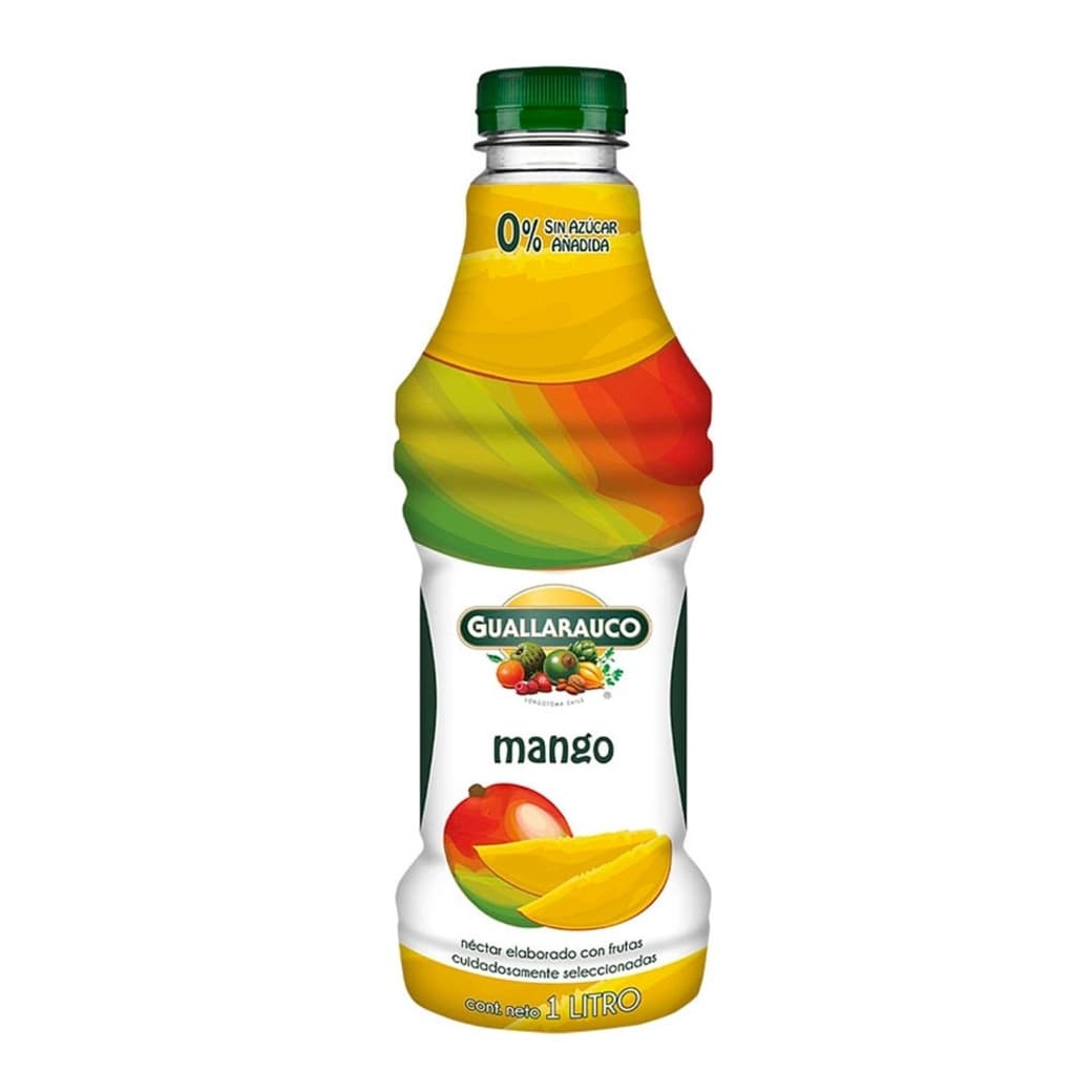 Jugo Guallarauco Mango Sin Azúcar 1 Litro_1