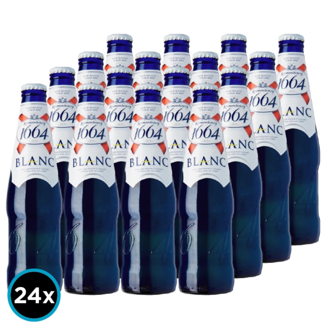 24x Cervezas Francesa 1664 Blanc en Botella 330cc_1