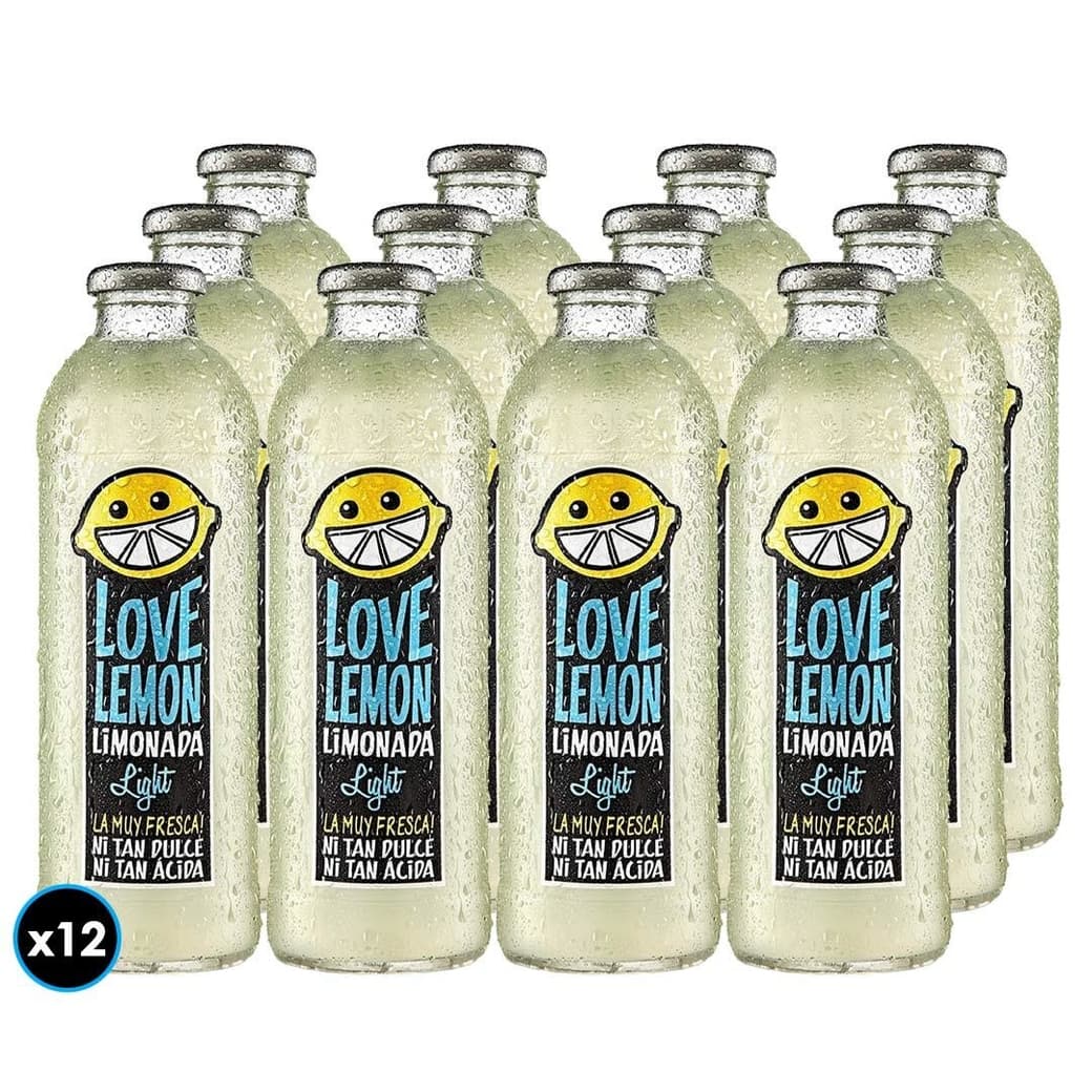 12x Jugo Limonada Love Lemon Light 1 Lt._1