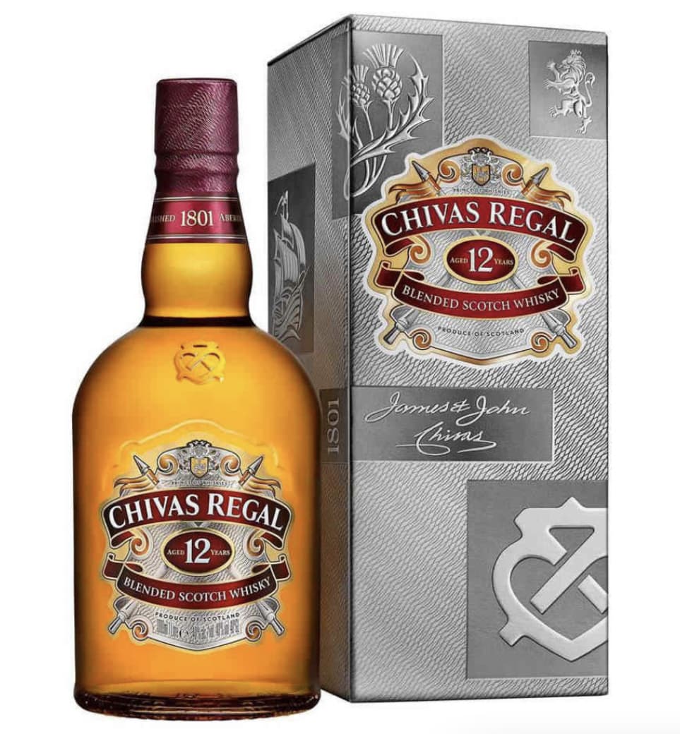 Whisky Chivas Regal 12 años 50cc_1