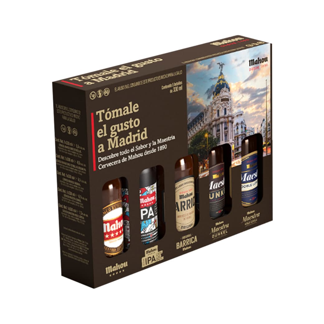 KIT MAHOU: 5x Variedades de la Cervecería Mahou_1