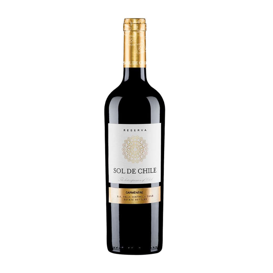 Vino Sol De Chile Reserva Carmenere 750cc_1