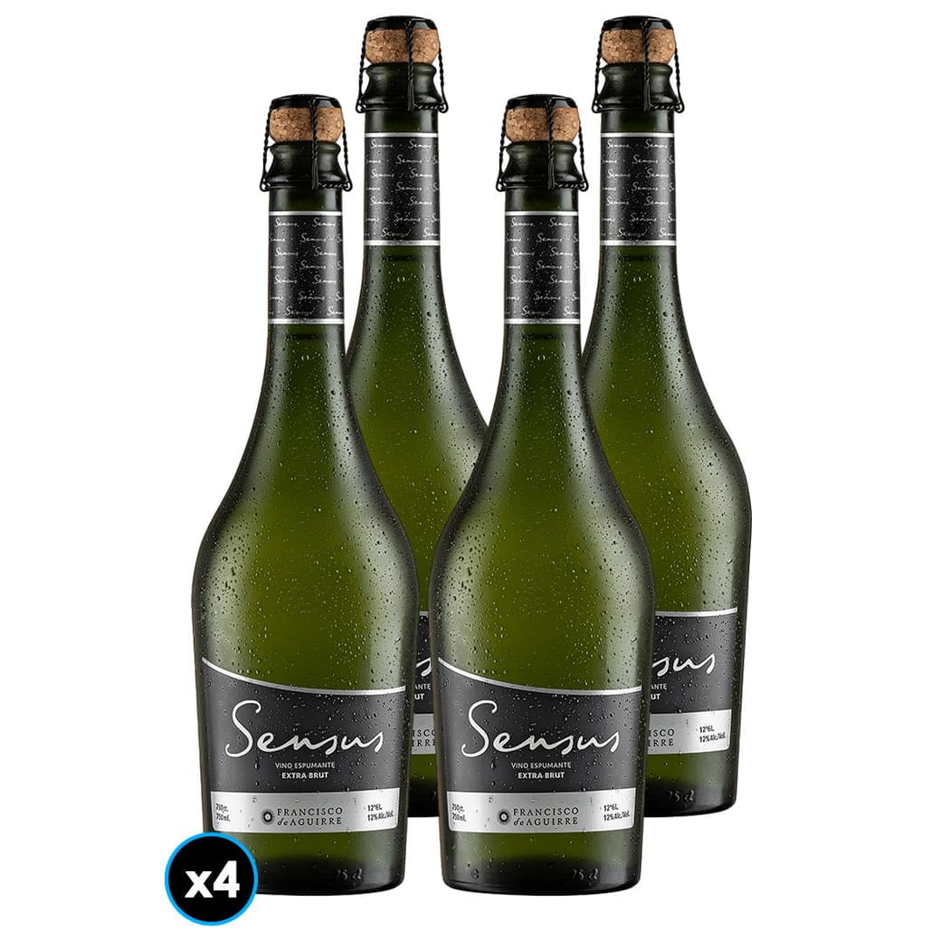 4x Espumante Sensus Extra Brut 750cc_1