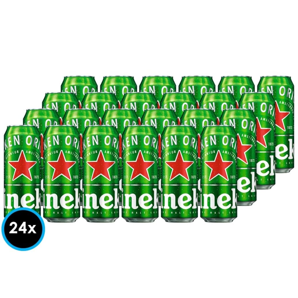 24x Cervezas Heineken en Lata 470cc_1