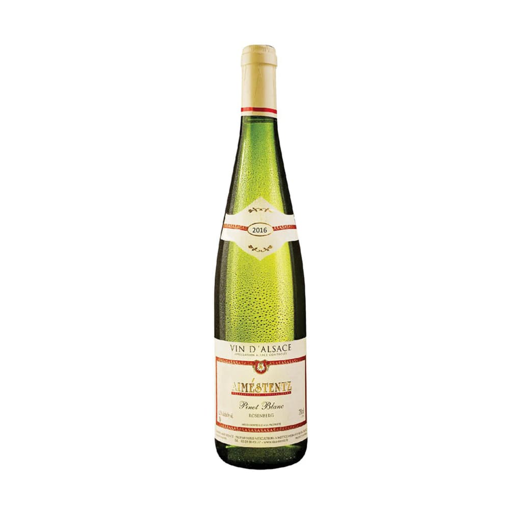 Vino Francés Aiméstentz  Pinot Blanc Rosenberg 750cc_1
