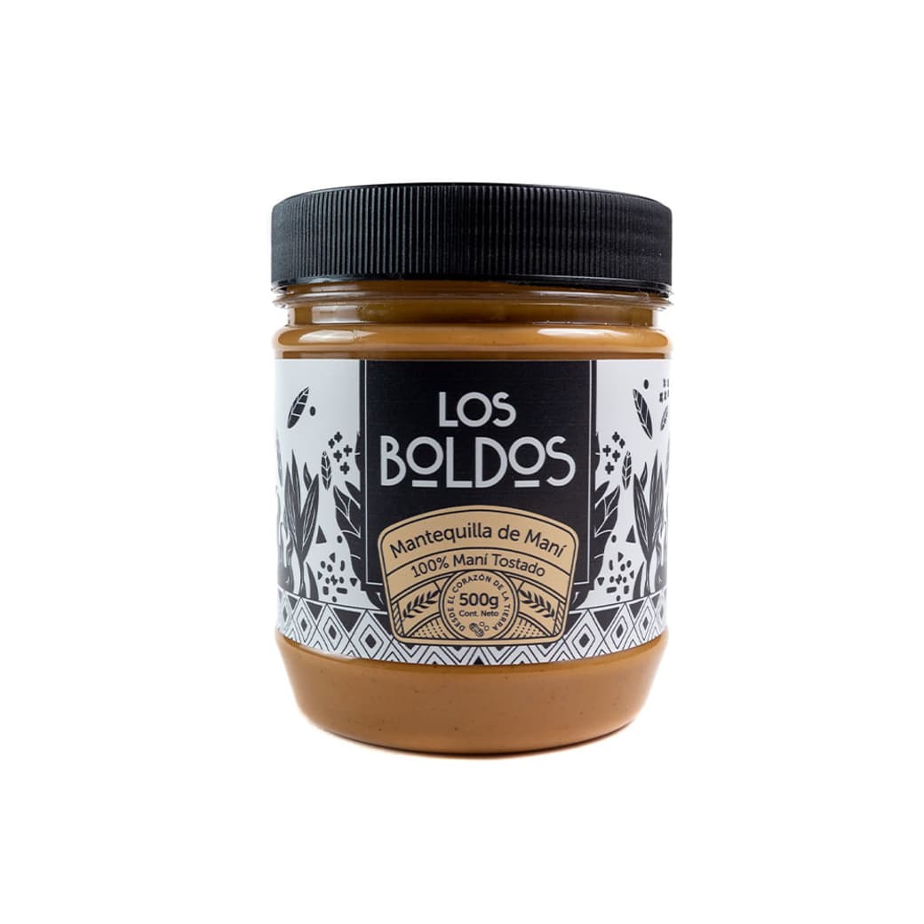 Mantequilla de Maní Los Boldos Frasco 500 grs._1