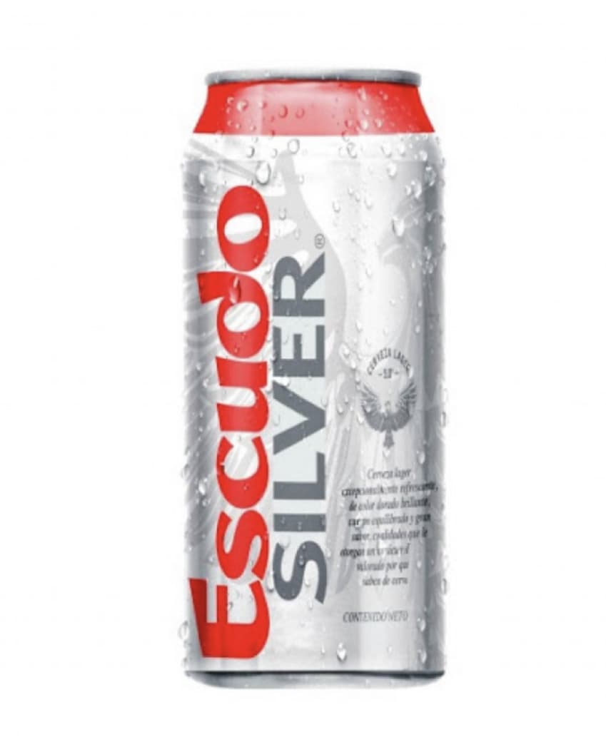 Cerveza Escudo Silver en Lata 470cc_1