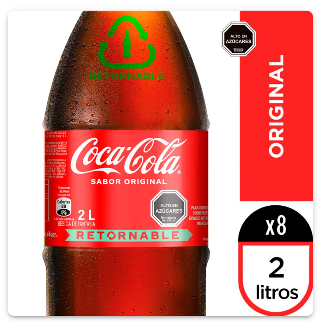 Envase Bebida Coca-Cola Regular Retornable 2 Litros_1